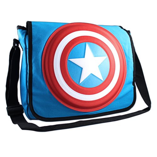 Captain America Shield Marvel Messenger Bag